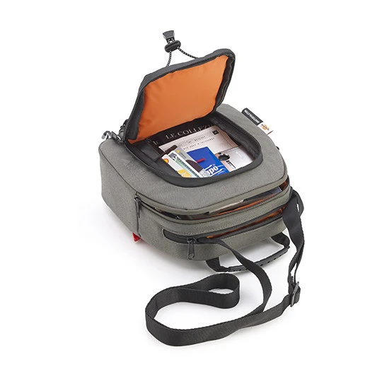 Borsello Da Serbatoio Con Sistema Tanklock Kappa RA320IGU Grigio 3 Borsello Da Serbatoio Con Sistema Tanklock Kappa RA320IGU Grigio - immagine 3