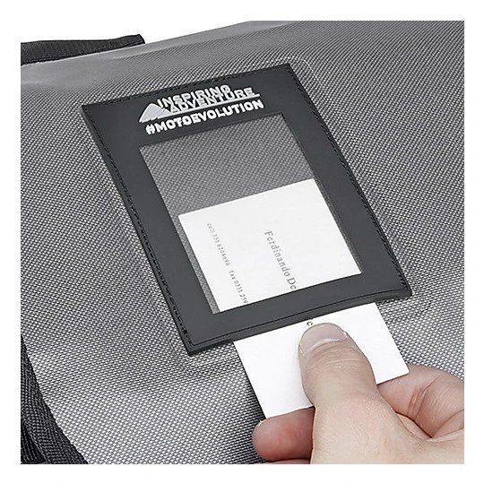 Borsone Moto Da Sella Waterproof Kappa RAW409 Grigio 3 Borsone Moto Da Sella Waterproof Kappa RAW409 Grigio - immagine 3