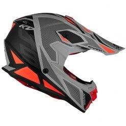 Casco Moto Cross Enduro Kappa KV49 Shock Nero Opaco Grigio -Sconto Kappa in Italia casco moto cross enduro kappa kv49 shock nero opaco grigio 139886