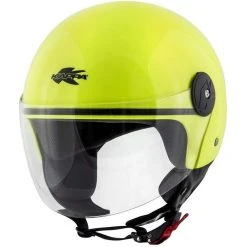 Casco Moto Demi-Jet Kappa KV40 HAWAII Basic Giallo Fluo