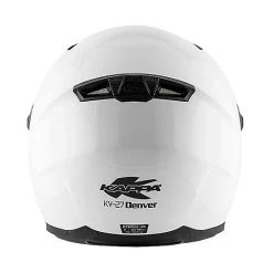 Casco Moto Integrale Kappa KV-27 Denver Basic Bianco Lucido -Sconto Kappa in Italia casco moto integrale kappa kv 27 denver basic bianco lucido 56179