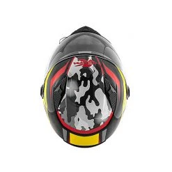 Casco Moto Integrale Kappa KV-27 Denver Skull Free Ride Gialla -Sconto Kappa in Italia casco moto integrale kappa kv 27 denver skull free ride gialla 56194