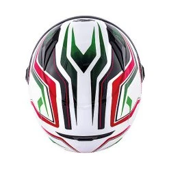 Casco Moto Integrale Kappa KV-27 Denver Verde Rosso Bianco -Sconto Kappa in Italia casco moto integrale kappa kv 27 denver verde rosso bianco 56189