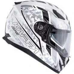 Casco Moto Integrale Kappa KV-41 Dallas Pixel Bianco Lucido Nero -Sconto Kappa in Italia casco moto integrale kappa kv 41 dallas pixel bianco lucido nero 130697