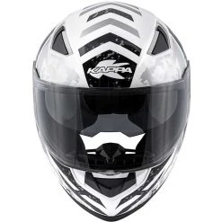 Casco Moto Integrale Kappa KV-41 Dallas Pixel Bianco Lucido Nero -Sconto Kappa in Italia casco moto integrale kappa kv 41 dallas pixel bianco lucido nero 130698
