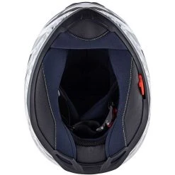 Casco Moto Integrale Kappa KV-41 Dallas Pixel Bianco Lucido Nero -Sconto Kappa in Italia casco moto integrale kappa kv 41 dallas pixel bianco lucido nero 130699