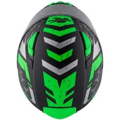 Casco Moto Integrale Kappa KV-41 Dallas Pixel Nero Opaco Verde -Sconto Kappa in Italia casco moto integrale kappa kv 41 dallas pixel nero opaco verde 130717