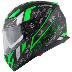 Casco Moto Integrale Kappa KV-41 Dallas Pixel Nero Opaco Verde -Sconto Kappa in Italia casco moto integrale kappa kv 41 dallas pixel nero opaco verde 130718