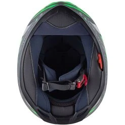 Casco Moto Integrale Kappa KV-41 Dallas Pixel Nero Opaco Verde -Sconto Kappa in Italia casco moto integrale kappa kv 41 dallas pixel nero opaco verde 130720
