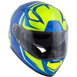 Casco Moto Integrale Kappa KV-41 Dallas Simple Blu Giallo -Sconto Kappa in Italia casco moto integrale kappa kv 41 dallas simple blu giallo 127094