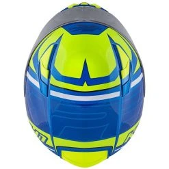 Casco Moto Integrale Kappa KV-41 Dallas Simple Blu Giallo -Sconto Kappa in Italia casco moto integrale kappa kv 41 dallas simple blu giallo 127095