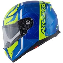 Casco Moto Integrale Kappa KV-41 Dallas Simple Blu Giallo -Sconto Kappa in Italia casco moto integrale kappa kv 41 dallas simple blu giallo 127097