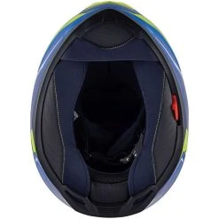 Casco Moto Integrale Kappa KV-41 Dallas Simple Blu Giallo -Sconto Kappa in Italia casco moto integrale kappa kv 41 dallas simple blu giallo 127099