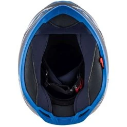Casco Moto Integrale Kappa KV-41 Dallas Simple Nero Blu Opaco -Sconto Kappa in Italia casco moto integrale kappa kv 41 dallas simple nero blu opaco 135197