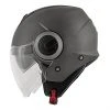 Casco Moto Jet Doppia Visiera Kappa KV37 OREGON Basic Titanio Opaco