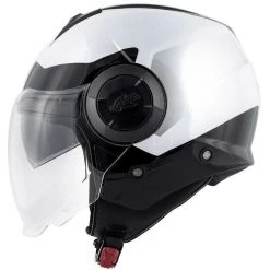 Casco Moto Jet Doppia Visiera Kappa KV37 Oregon Zone Bianco Lucido Nero Argento 9 Casco Moto Jet Doppia Visiera Kappa KV37 Oregon Zone Bianco Lucido Nero Argento -Sconto Kappa in Italia casco moto jet doppia visiera kappa kv37 oregon zone bianco lucido nero argento 126361