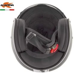 Casco Moto Jet In Fibra Vintage Custom Kappa KV-29 PHILADELPHIA Petrolhead Titanio -Sconto Kappa in Italia casco moto jet in fibra vintage custom kappa kv 29 philadelphia petrolhead titanio 139121