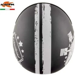 Casco Moto Jet In Fibra Vintage Custom Kappa KV-29 PHILADELPHIA Petrolhead Titanio -Sconto Kappa in Italia casco moto jet in fibra vintage custom kappa kv 29 philadelphia petrolhead titanio 139123