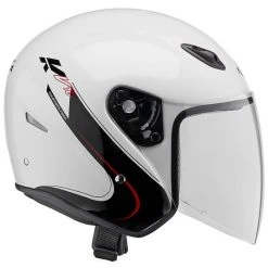 Casco Moto Jet KAPPA KV16 In Fibra Bianco Lucido -Sconto Kappa in Italia casco moto jet kappa kv16 in fibra bianco lucido 17779