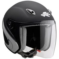 Casco Moto Jet KAPPA KV16 In Fibra Nero Opaco