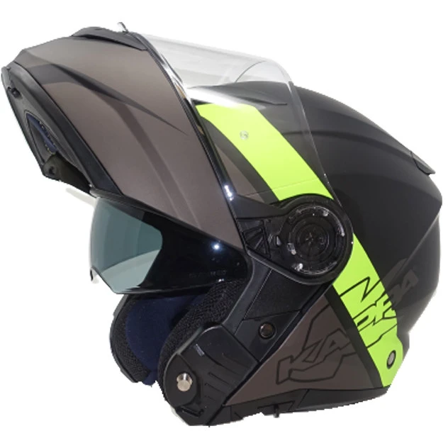 Casco Moto Modulare Kappa KV32 ORLANDO Linear Titanio Opaco Giallo 1 Casco Moto Modulare Kappa KV32 ORLANDO Linear Titanio Opaco Giallo