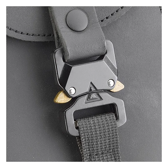 Coppia Borse Laterali In Pelle Kappa KMLW01 Cafè Racer 28 Litri 2 Coppia Borse Laterali In Pelle Kappa KMLW01 Cafè Racer 28 Litri - immagine 2