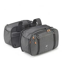 Coppia Di Borse Moto Laterali Estendibili Kappa AH202 Nero