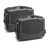 Coppia Di Valigie Laterali Kappa KGR46 Garda 46 Litri Monokey System Nero
