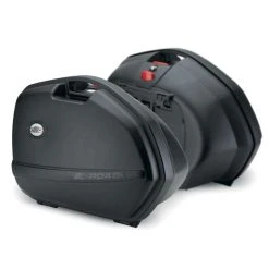 Coppia Valige Laterali Moto Rigide Kappa K33N Monokey Side Nero