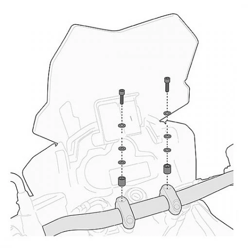 Kit Viteria Specifico Per Montare Lo Smart Bar Kappa KS900A 3 Kit Viteria Specifico Per Montare Lo Smart Bar Kappa KS900A -Sconto Kappa in Italia kit viteria specifico per montare lo smart bar kappa ks900a 41104