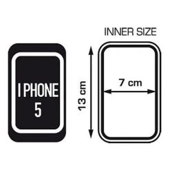 Porta Smartphone Specifico Per Iphone 5 Da Moto Kappa KSKS955 -Sconto Kappa in Italia porta smartphone specifico per iphone 5 da moto kappa ksks955 18235