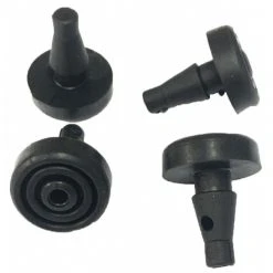 Set 4 Gommini Con Cerchi Concentrici Kappa Per Piastre KM7 - K636 - KM8A - KM8B - KRA