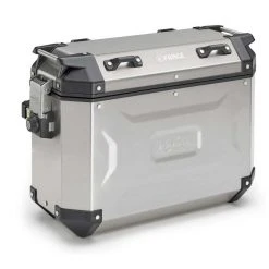 Valigia Laterale Destra In Alluminio KAPPA KFR37 K'FORCE Argento